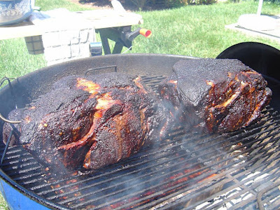 smoked pork shoulder photo