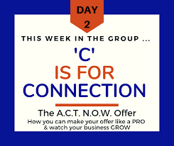 "C is for 'Connection'"