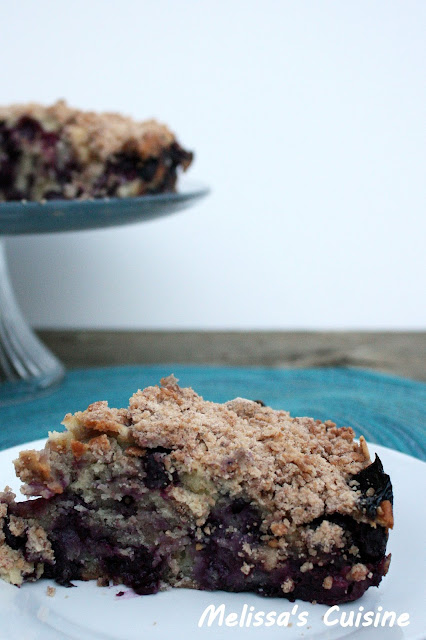 Melissa's Cuisine: Blueberry Buckle