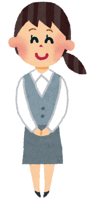 事務職の女性 Olのイラスト かわいいフリー素材集 いらすとや