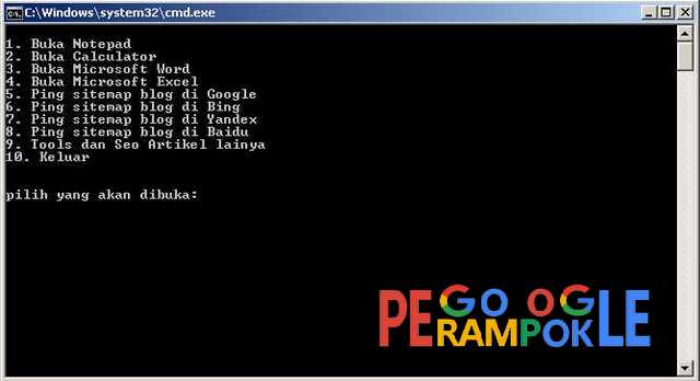 Tools Ping Sitemap Blog Perampokgoogle Gratis