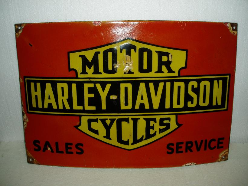 Old Harley-Davidson Signs
