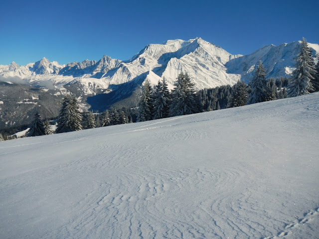 Ski de rando saint gervais-Megève Manu RUIZ