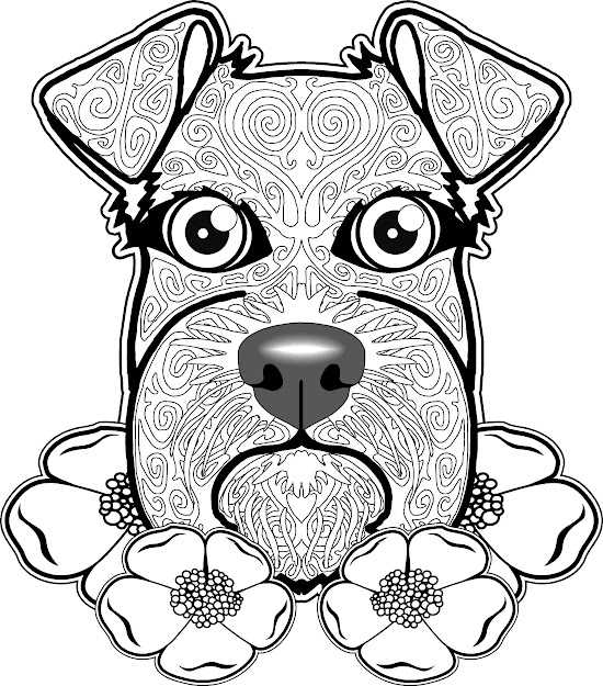 Dog Coloring Page Dog Coloring Pages Free Coloring Page Free Coloring  Pages For Adults