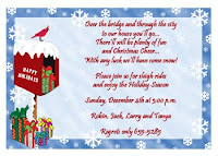 Christmas Invitations cards