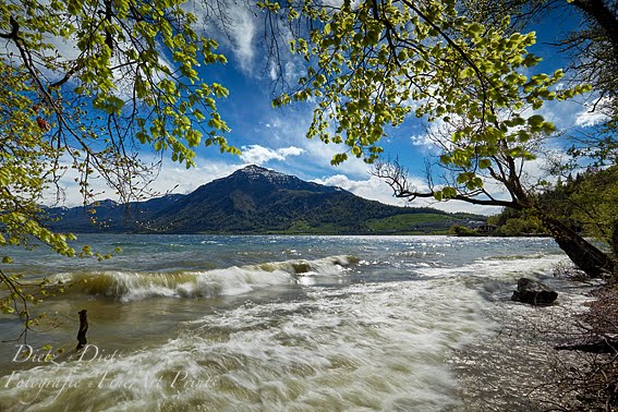 Föhnsturm am Zugersee am 24. April 2019 - mit Rigi