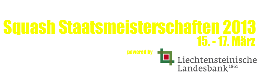 Squash Staatsmeisterschaften 2013