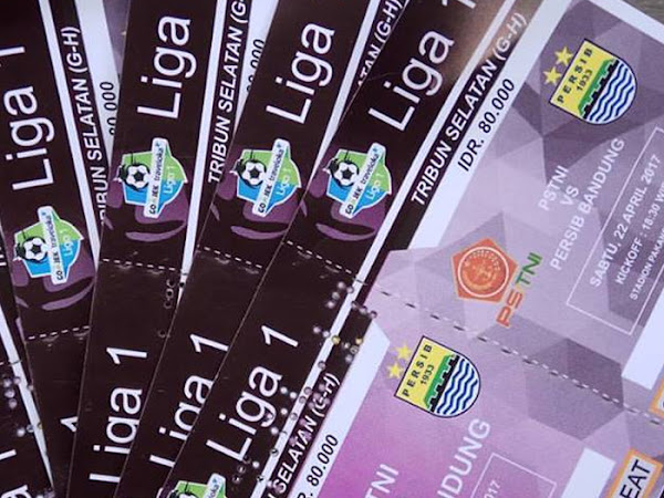 Tiket Persib VS  PS TNI 22 April 2017