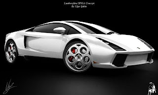 Luxury Design Futuristic Lamborghini Spiga concept car