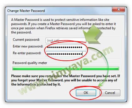 Cara melindungi isu password mozilla firefox Cara Membuat Master Password Mozilla Firefox