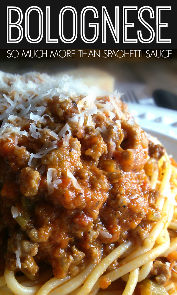 Bolognese Sauce! An absolutely perfect recipe for the classic Italian meat sauce made with beef and pork and layers of flavor perfect over pasta or in lasagna.