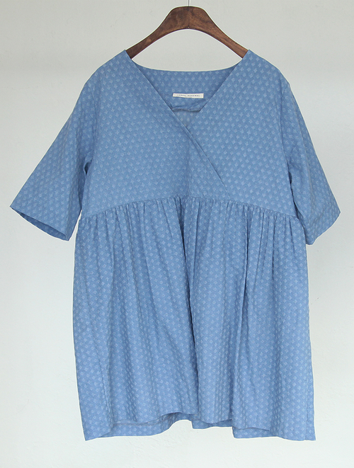 Surplice Shift Dress