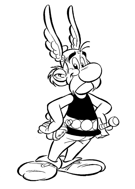 Asterix - Desenhos para Colorir