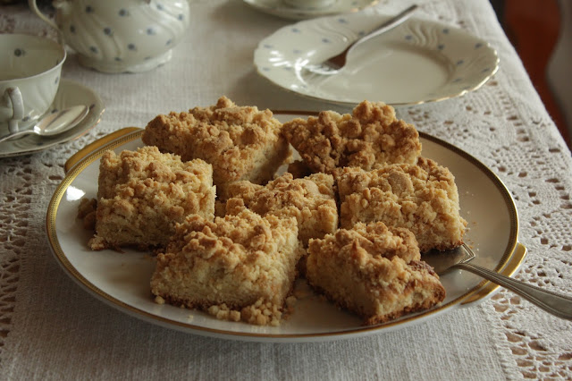 Stobbendähre, Streuselkuchen aus Kassel | https://kuechenliebelei.blogspot.com/2017/08/stobbendahre-streuselkuchen.html