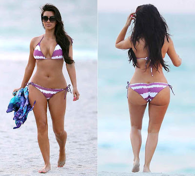 kim kardashian hot bikini