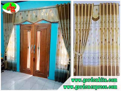 Model gorden pintu kupu tarung warna gold 2021