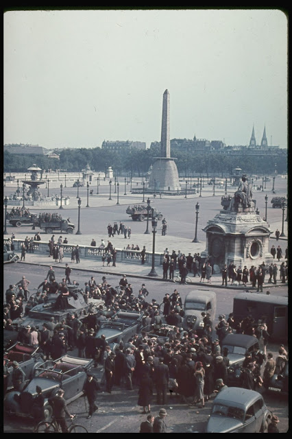 Fotografías a color de la caída de París (1940)