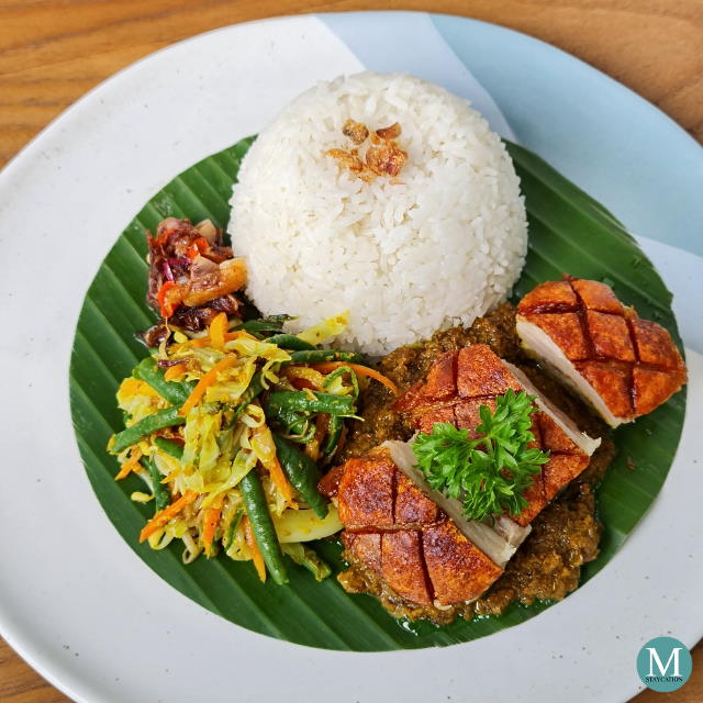 Balinese Crispy Pork Belly by Afterglow Bar & Kitchen at Tribe Bali Kuta Beach