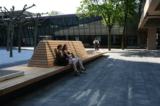 8 kursi  taman  inspiratif dengan beton  dan kayu 1000 