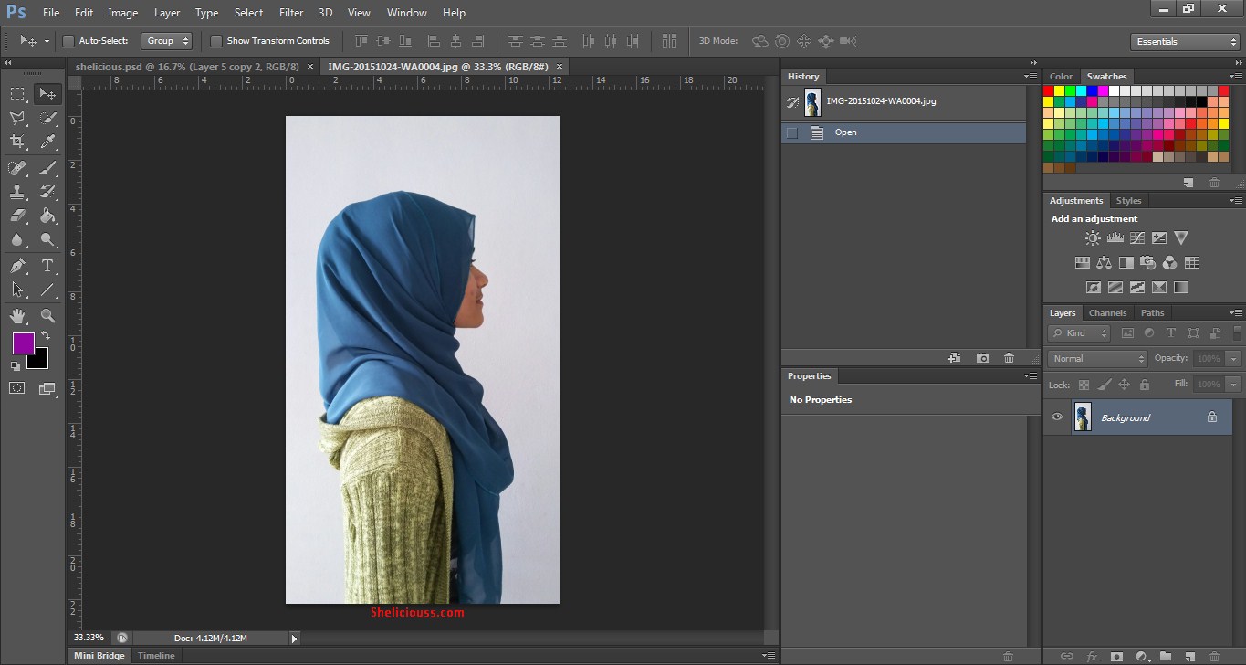 Tutorial Membuat Foto Siluet Ala Pas Mantab Menggunakan Adobe Photoshop