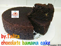  Chocolate Banana Cake by.Talita Alyana Rizzky