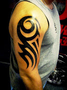 Tattoos For Men On Arm Tribal (tribal arm piece tattoo)