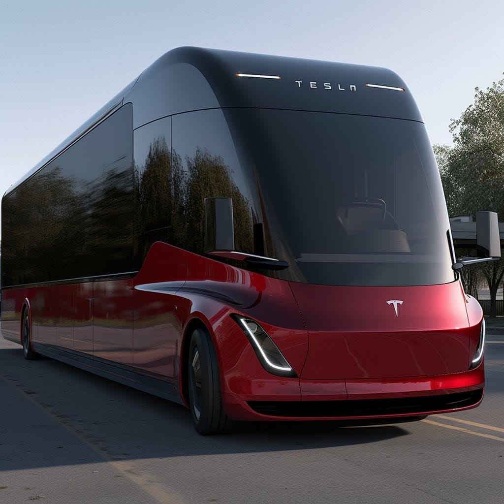 Tesla Concept Bus