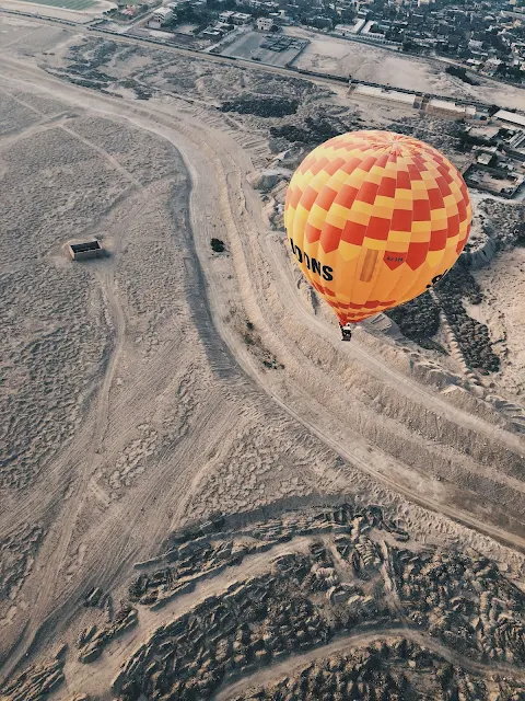 Experience Luxor with a hot air ballon ride
