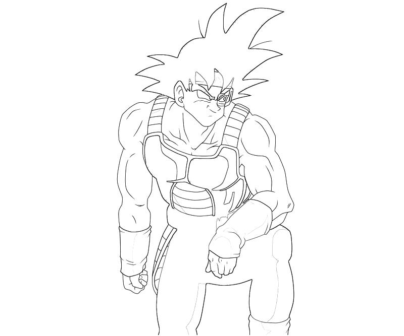 printable-bardock-bardock-smirk-coloring-pages