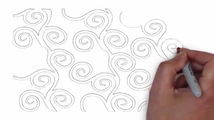 Gambar Batik Termudah "Sketsa Batik" - Gambar Batik