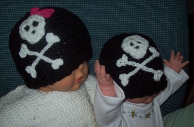 LUV 2 CROCHET ~ SKULL CAP