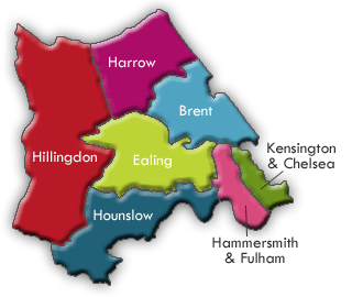 West London City Region Map