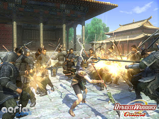 Dynasty Warriors Online is a free to play action-oriented tactical combat mmorpg, focusing on frenetic fighting and deadly showdowns against giant hordes on sprawling battlefields.