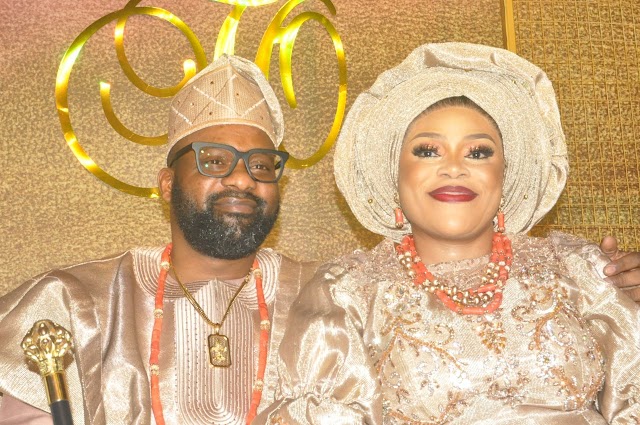 At Folasiyun & Olaposi's Traditional Wedding In LAGOS