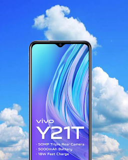 Vivo Y21 T full details specifications, Vivo Y21T PearlWhite, 4GB RAM, 128GB ROM