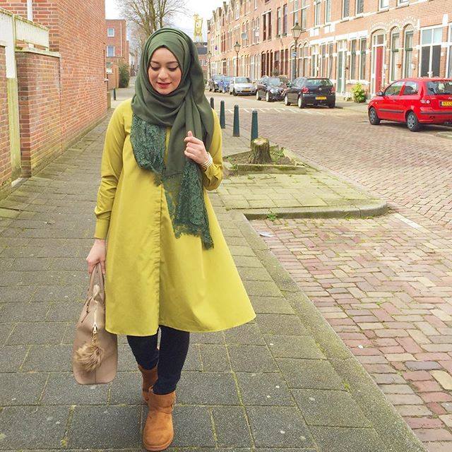 Mohajabat fashion 2016 - 2017  Hijab Chic turque style 