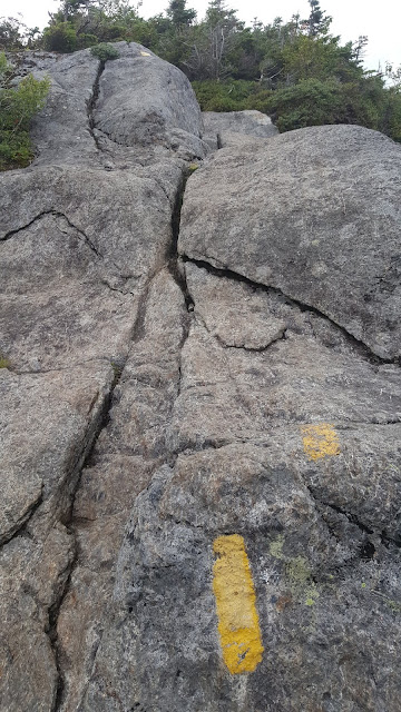 Sentier vers le mont Marcy