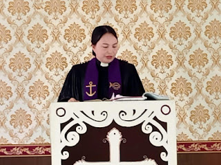 Ibadah Minggu di Lapas Kelas IIB Tolitoli Dilayani oleh Sinode GPIBT dan Pdt. Alfriani Alfina Mantou.