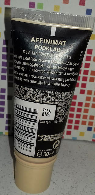 Maybelline affinimat  podkład matujący do twarzy