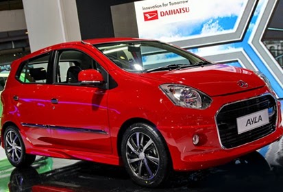 Rincian Harga  Mobil  Daihatsu  Ayla  Terbaru  2014