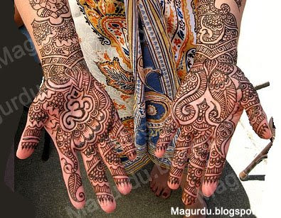 Arabic Bridal Mehndi Designs