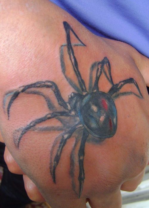 3D Tattoos Spider