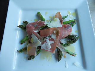 Asparagus, Prosciutto and Parmesan Salad