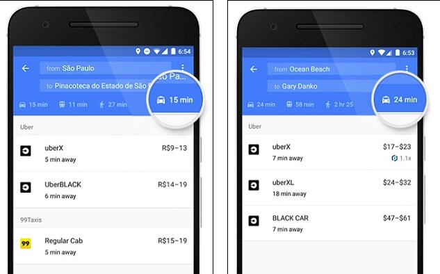 Wow! Ternyata Google Maps Bisa Untuk Pesan Taksi