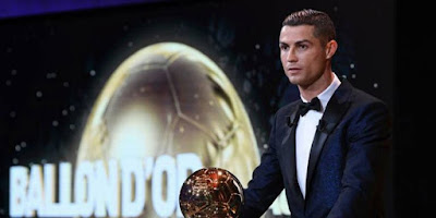 Cristiano Ronaldo sebagai pemain terbaik