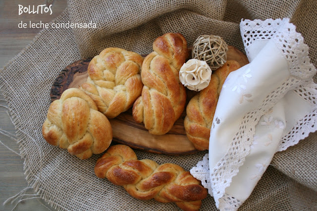 Bollitos de leche condensada  