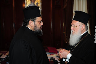 Eξαιρετική αναγνώριση από τον Πατριάρχη στον Μεσσηνίας στο Φανάρι