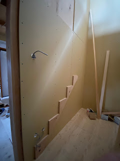 staircase cabling walls