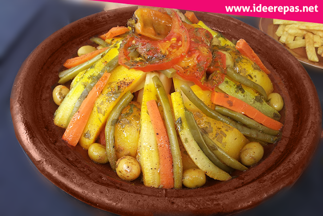 Tajine Marocain aux Légumes