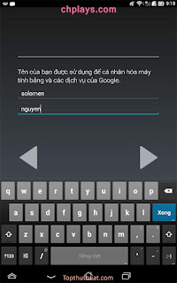 Hướng dẫn cách đăng ký tài khoản CH PLay trên điện thoại Android c